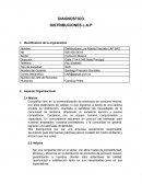 DIAGNOSTICO DISTRIBUCIONES L.A.P