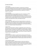 Los tipos de duelo y perdida