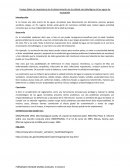 La Importancia de la determinación de la calidad microbiológica de las aguas de recreación