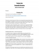 Fotografía Narrativa.Proyecto Changing Sky