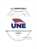 Politicas de seguridad en los sistemas