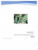 Reporte de circuito (amplificador de radio)