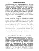 COMPONENTE DEMOGRAFICO