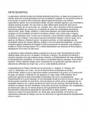 La agricultura colonial