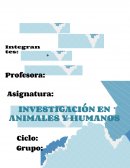 INVESTIGACÓN EN ANIMALES Y HUMANOS IVAN PAVLOV