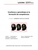 El aprendizaje y el desarrollo por competencias. Cuadro comparativo