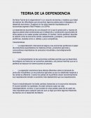 TEORIA DE LA DEPENDENCIA