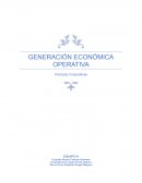 Generación Económica Operativa.Los 4 “negocios” de un negocio