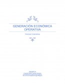 Generación Económica Operativa.Los 4 “negocios” de un negocio