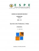 Ejercicios sobre Oscilaciones y Ondas