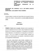 REVISIÓN DE CONSTITUCIONALIDAD DE LA MATERIA DE CONSULTA POPULAR