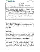 Delimitacion y antecedentes