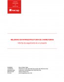 MEJORAS EN INFRAESTRUCTURA DE CARRETERAS