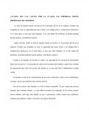 ¿Cuáles son las causas por las cuales las empresas tienen problemas de liquidez?