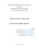 Diplomado en Gestión de la Construcción “Técnicas para la Gestión de la Calidad”