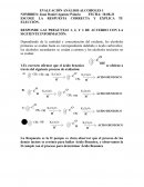 EVALUACIÓN ANÁLISIS ALCOHOLES 1