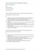 TALLER DE ANALISIS DE PLANEACION, DIAGNOSTICO Y PROPUESTA