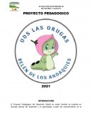 Proyecto Pedagógico del Desarrollo Infantil