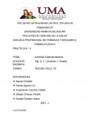 Actividad Gastroprotectora. Cuestionario