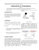 Labaratorio 3, Transistores