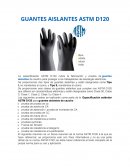 GUANTES AISLANTES ASTM D120
