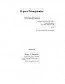 R para Principiantes