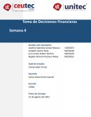 TOMA DE DECISIONES FINANCIERAS