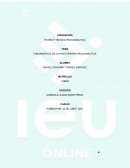 FUNDAMENTOS DE LA PSICOTERAPIA PSICOANALITICA