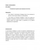 Fundamentos de gerencia para empresas de servicios