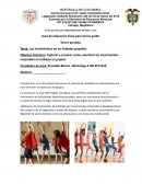 Los movimientos en los trabajos grupales