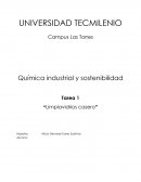 Química industrial y sostenibilidad