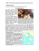 Reconociendo las principales características de la civilización romana