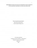 Oportunidades de mejora para los procesos de agregación de valor de la empresa Vecol
