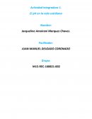 Actividad integradora El pH en la vida cotidiana. Los ácidos de Arrhenius