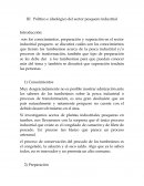 Politico e ideolico del sector pesquero industrial en Tumbes-Perú