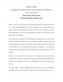 Crear o morir. Andrés Oppenheimer