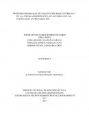 PROPONER PROGRAMAS DE CAPACITACIÓN PARA EL PERSONAL DE LA UNIDAD ADMINISTRATIVA, DE ACUERDO CON LAS POLÍTICAS DE LA ORGANIZACIÓN