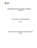 PRÁCTICAS DE FUNDAMENTOS DE MECÁNICA