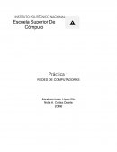 Práctica 1 – Redes de Computadoras
