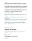 Integrales. Antiderivada o integral indefinida