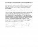 BICENTENARIO, CAMBIOS DE DEBEMOS HACER PARA CRECER COMO PAIS