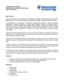 LABORATORIO DE FUNDAMENTACIÓN QUÍMICA. GUÍA DE APRENDIZAJE. Página 1