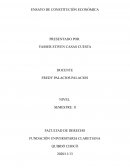 ENSAYO DE CONSTITUCIÓN ECONÓMICA