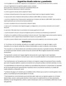 Argentina deuda externa y pandemia