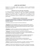 Historia como ciencia social