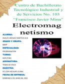 ENSAYO ELECTROMAGNETISMO