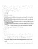 Marketing, merchandising, promoción, publicidad, distribución y ciclo de vida del producto