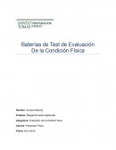 Baterias de evaluación de la condición física