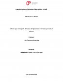 UTP| Tarea I Operaciones Bancarias