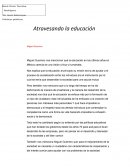 ATRAVESANDO LA EDUCACION